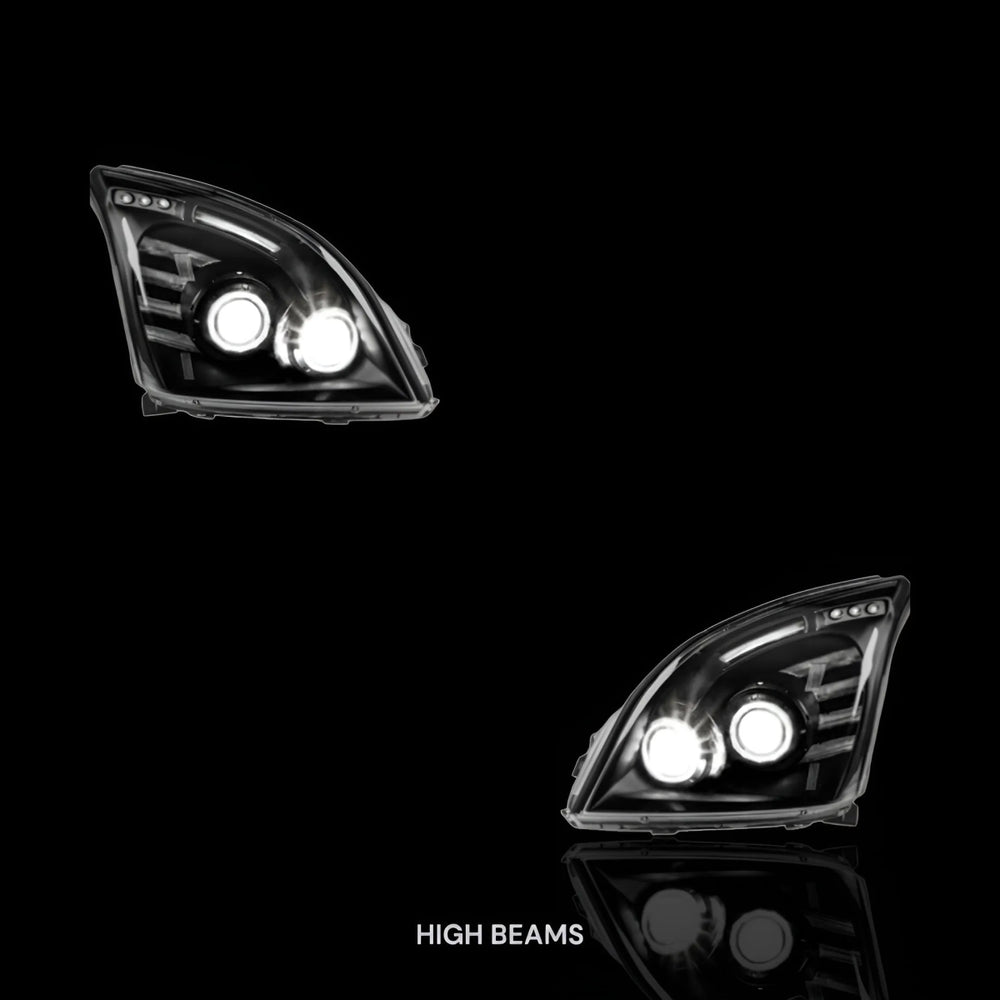
                  
                    Halo Angel Eyes Headlights – Fits Toyota Prado 120 Series (2002 – 2009) | LH + RH Pair - Blckline Automotive
                  
                