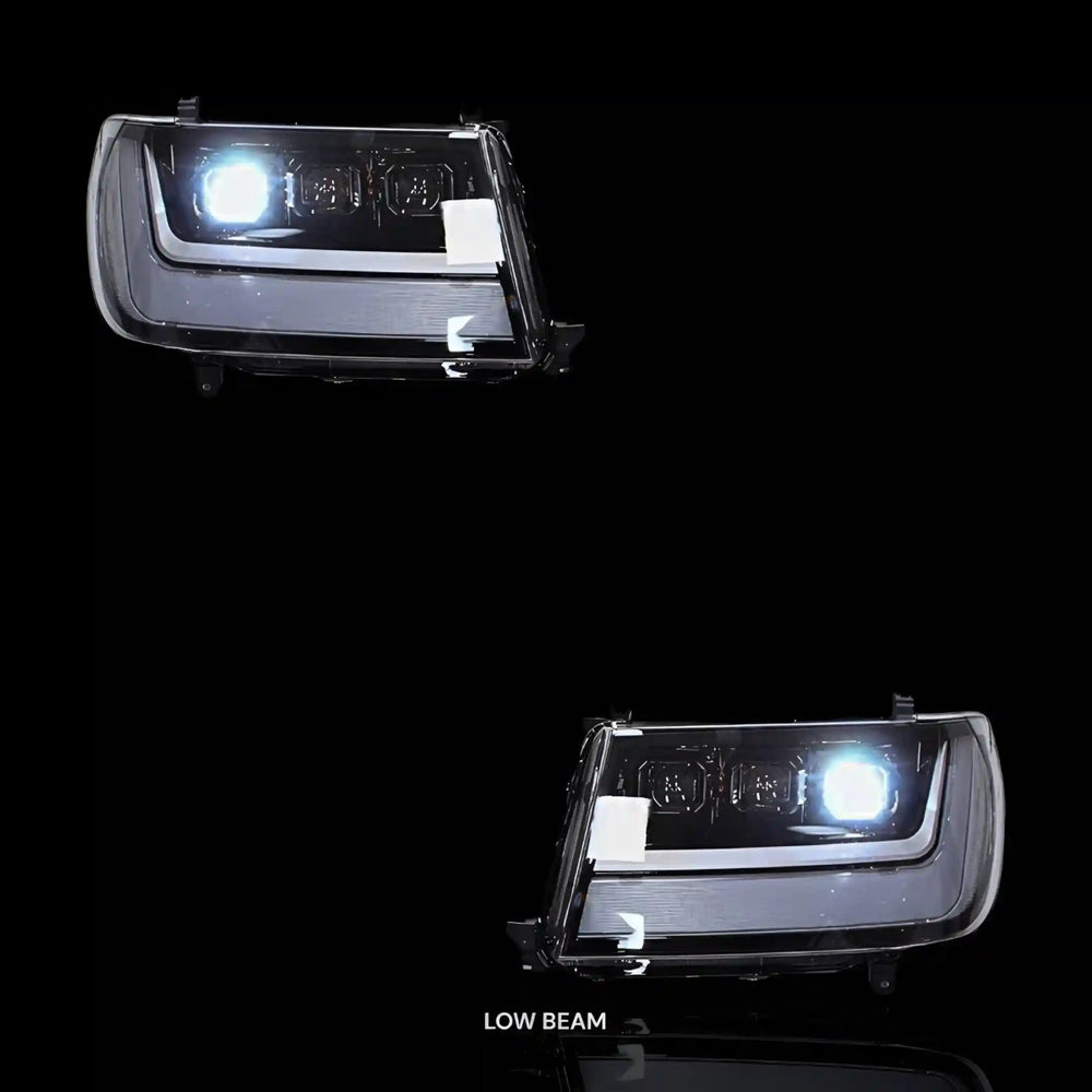 
                  
                    INFO Sequential Full LED DRL Projector Headlights – Fits Toyota LandCruiser 100 Series (2005 - 2007) | LH + RH - Blckline Automotive
                  
                