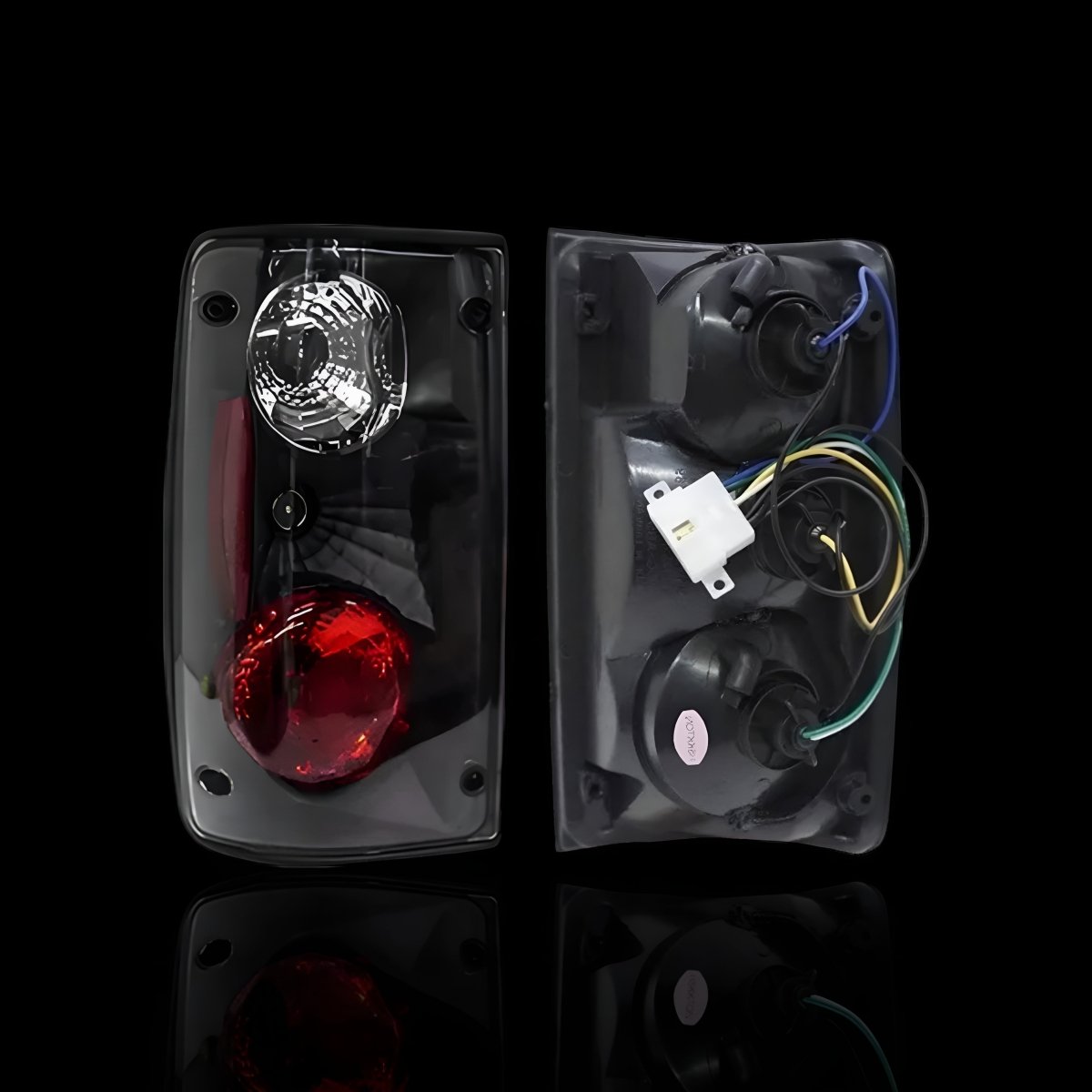 JDM - Style Black Altezza Tail Lights – Fits Toyota Hilux N50 (1989–1997) | LH + RH Pair - Blckline Automotive