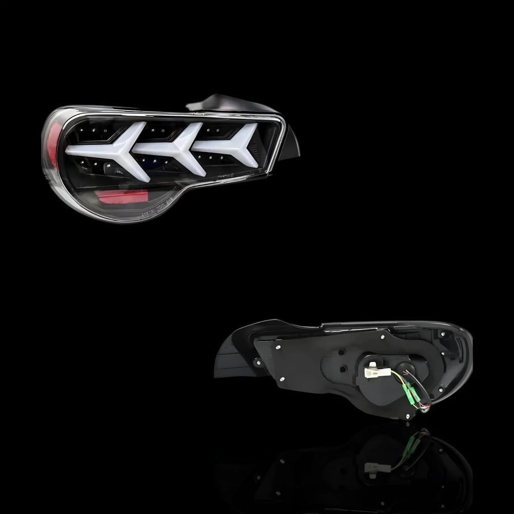 
                  
                    Lambo - Style Sequential Black LED Tail Lights – Fits Toyota 86 / GT86 (2012–2020) | LH + RH Pair - Blckline Automotive
                  
                