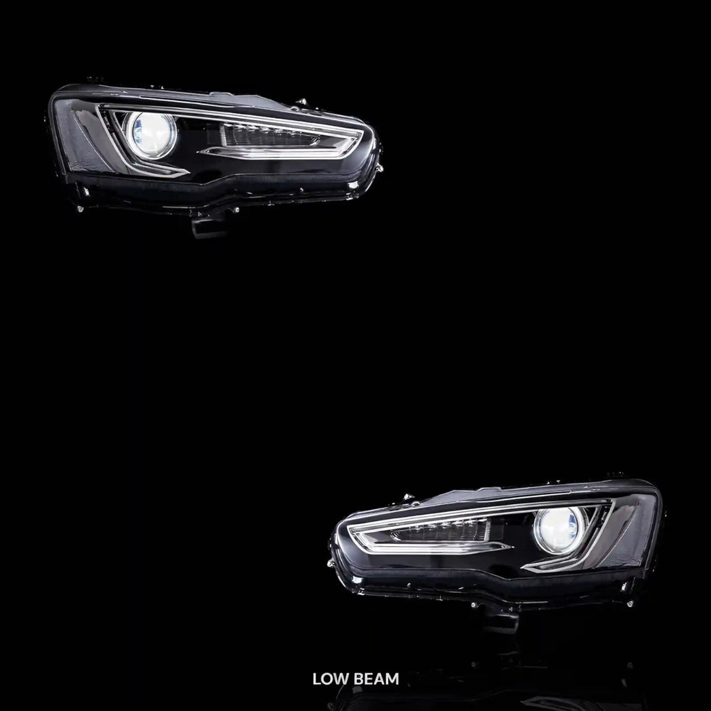 
                  
                    LED DRL Headlights – Fits Mitsubishi Lancer Evolution X CF CJ (2007 - 2017) | LH + RH Pair - Blckline Automotive
                  
                