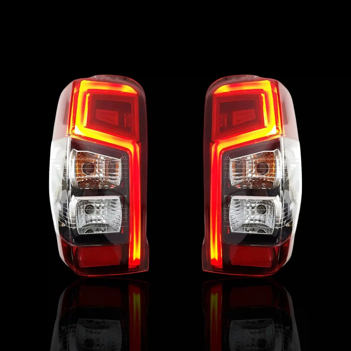 LED Tail Lights – Fits Mitsubishi Triton MR (2018 – 2023) | LH + RH Pair - Blckline Automotive