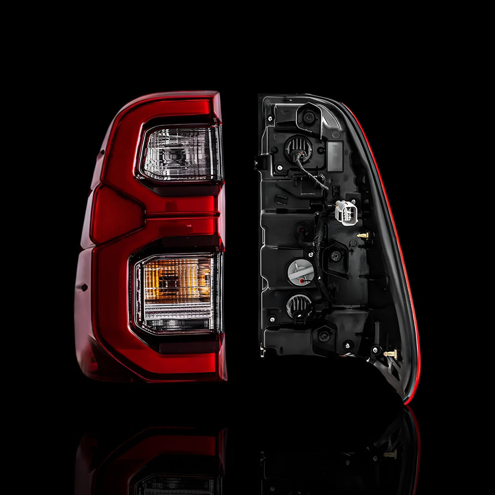 LED Tail Lights – Fits Toyota Hilux N80 (2015–2020) | LH + RH Pair - Blckline Automotive