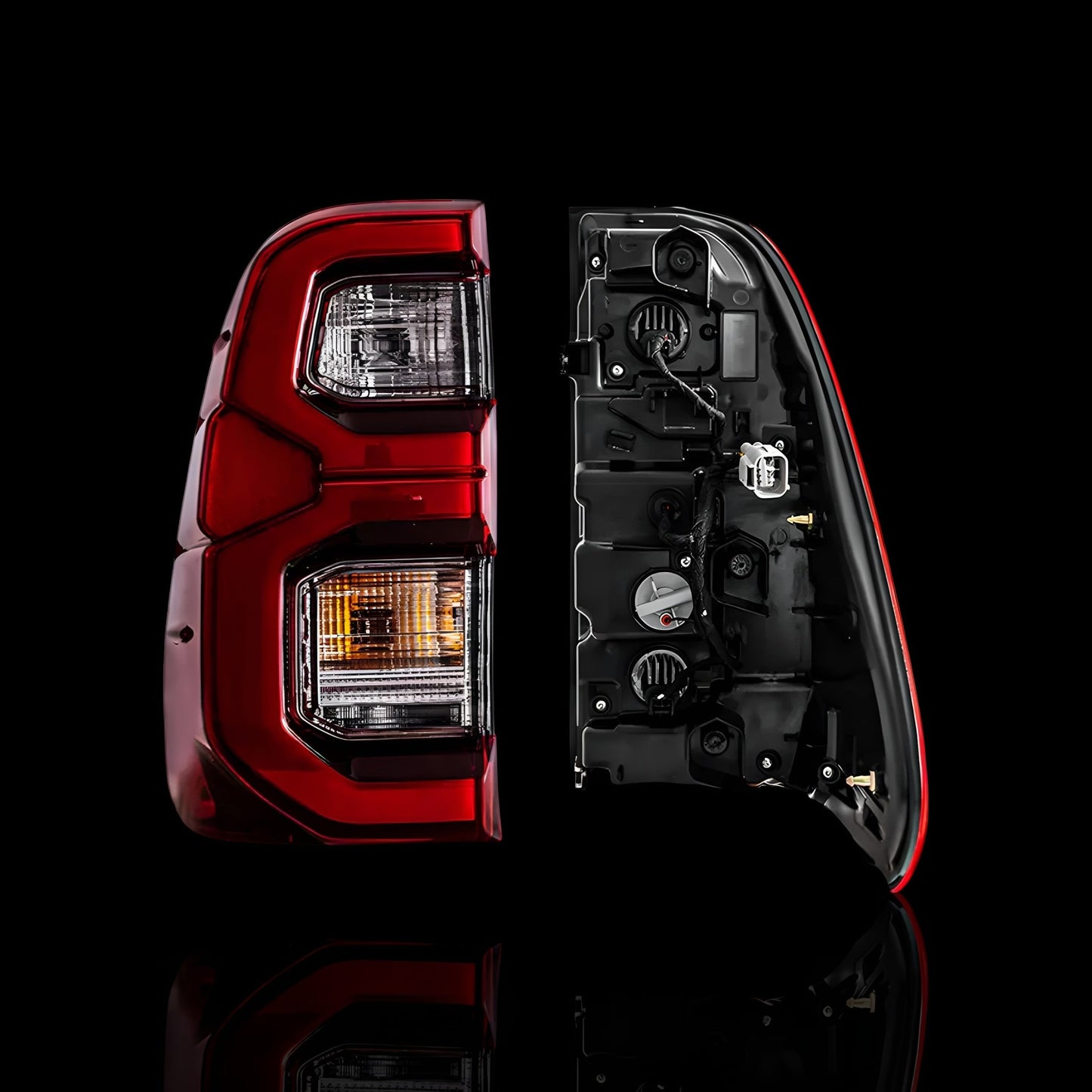 LED Tail Lights – Fits Toyota Hilux N80 (2015–2020) | LH + RH Pair - Blckline Automotive