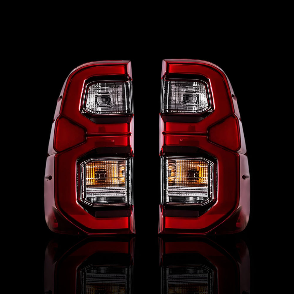 LED Tail Lights – Fits Toyota Hilux N80 (2015–2020) | LH + RH Pair - Blckline Automotive