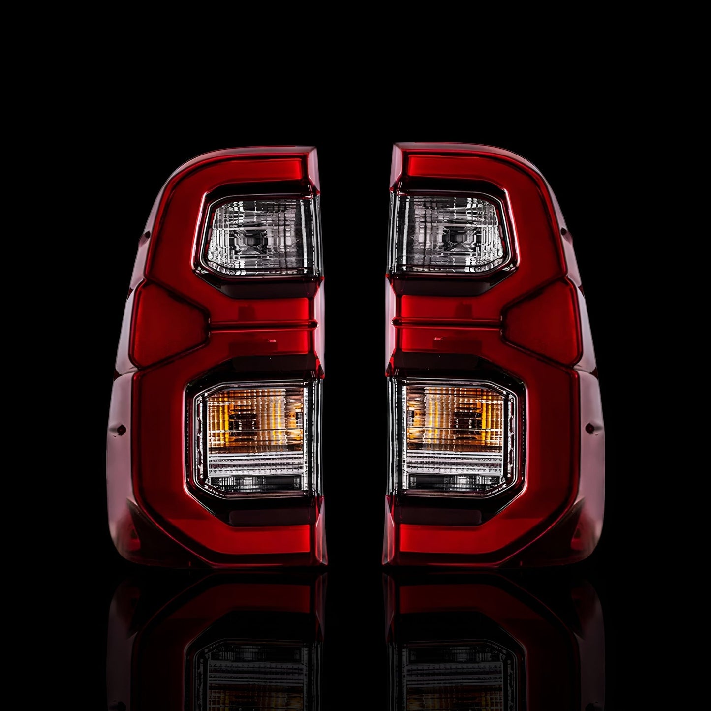 LED Tail Lights – Fits Toyota Hilux N80 (2015–2020) | LH + RH Pair - Blckline Automotive