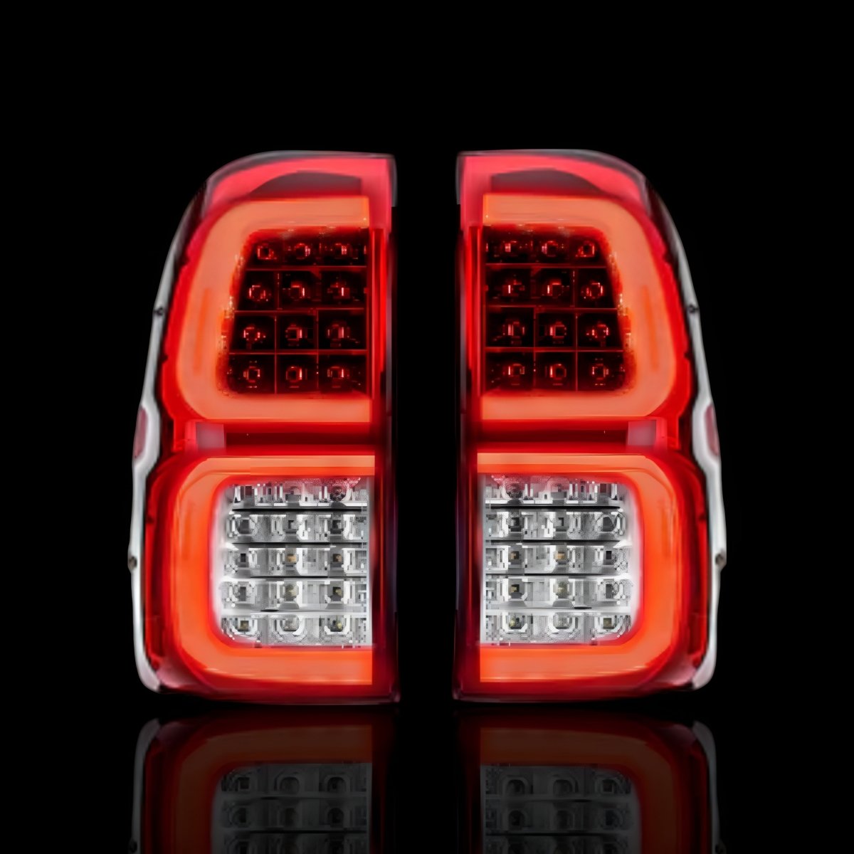 LED Tail Lights – Fits Toyota Hilux N80 (2015–2022) | LH + RH Pair - Blckline Automotive
