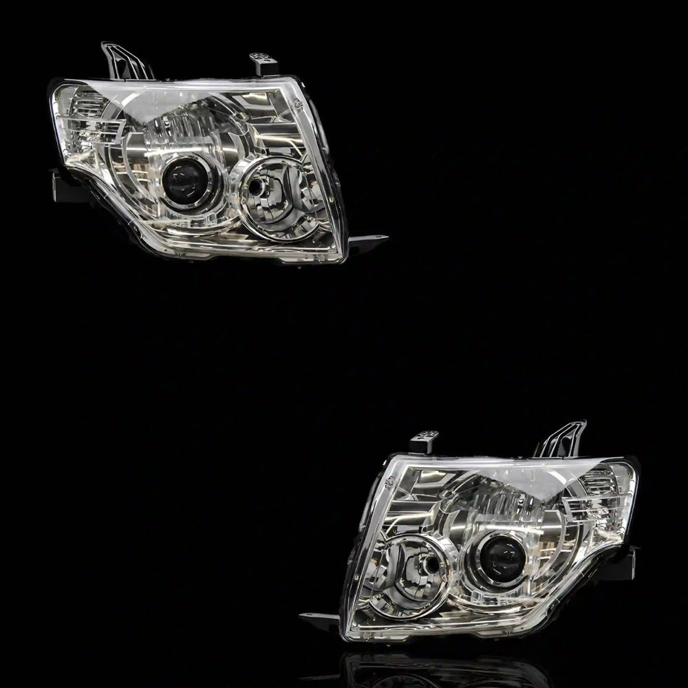 OEM - Style Headlights – Fits Mitsubishi Pajero NS NT NW (2006 - 2015) | Both (LH + RH) - Blckline Automotive