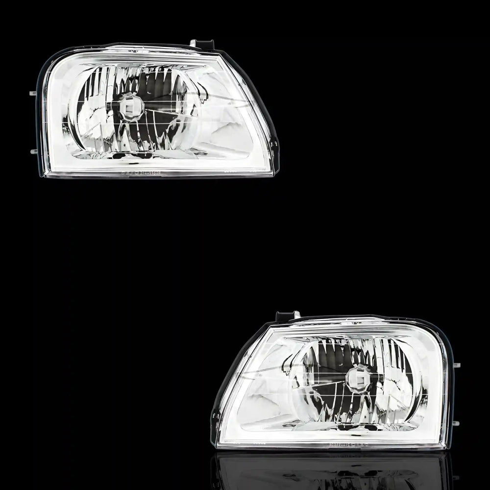 OEM Style Headlights – Fits Mitsubishi Triton MK (2001 - 2006) | Both (LH + RH) - Blckline Automotive