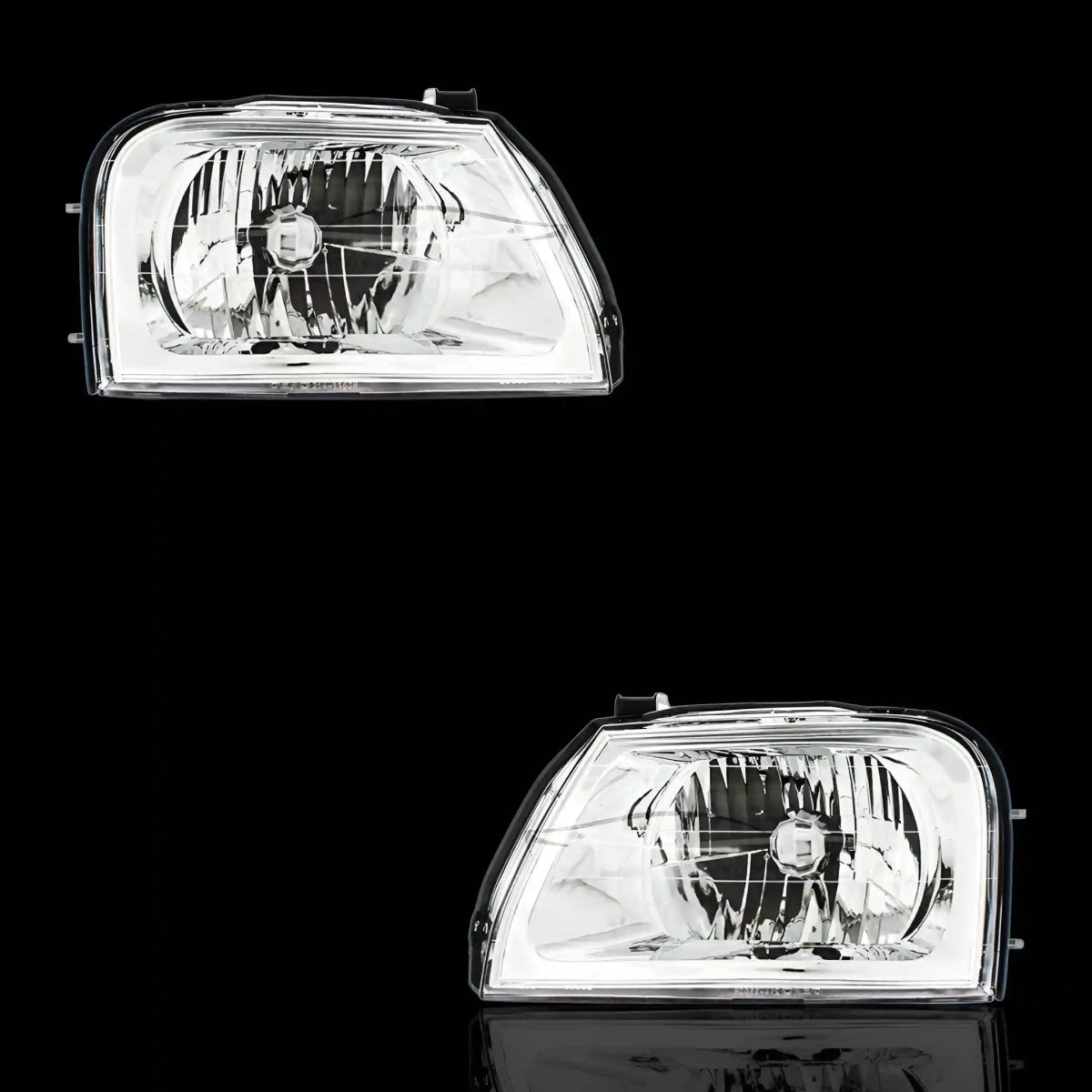 OEM Style Headlights – Fits Mitsubishi Triton MK (2001 - 2006) | Both (LH + RH) - Blckline Automotive
