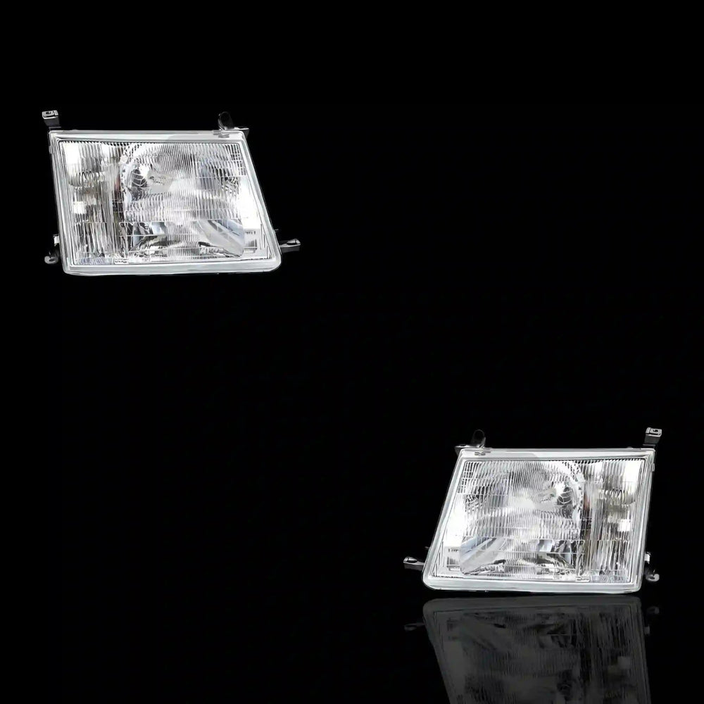 OEM Style Headlights – Fits Toyota LandCruiser 100 Series (1998 - 2005) | LH + RH Pair - Blckline Automotive