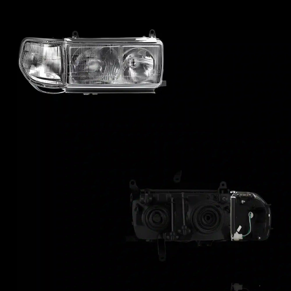 
                  
                    OEM Style Headlights – Fits Toyota LandCruiser 80 Series Sahara (1990 - 1998) | LH + RH Pair - Blckline Automotive
                  
                