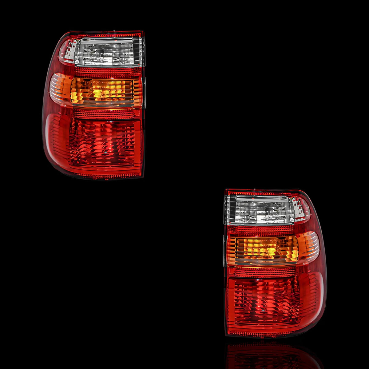 OEM - Style Tail Lights – Fits Toyota LandCruiser 100 / 105 Series Wagon (1998–2007) | LH + RH Pair - Blckline Automotive
