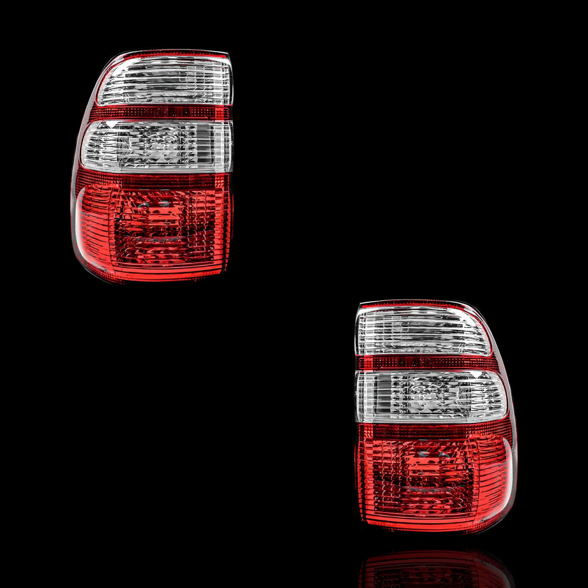 OEM - Style Tail Lights – Fits Toyota LandCruiser 100 Series (2002–2005) | LH + RH Pair - Blckline Automotive
