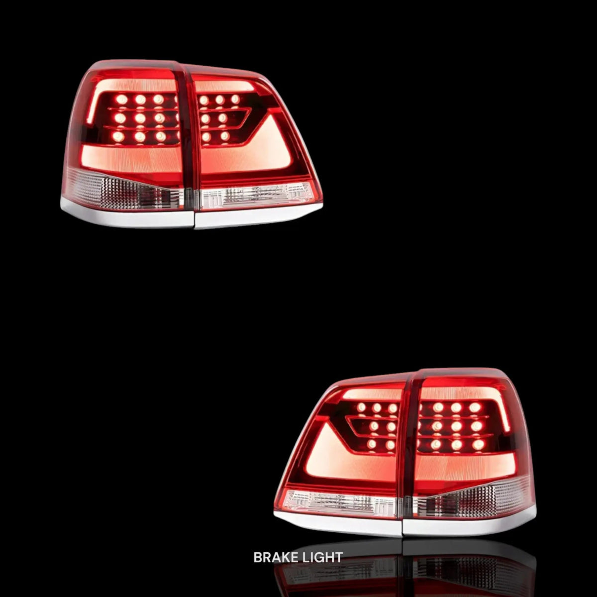 OEM Style Tail Lights – Fits Toyota LandCruiser 200 Series (2008–2015) | LH + RH Pair - Blckline Automotive