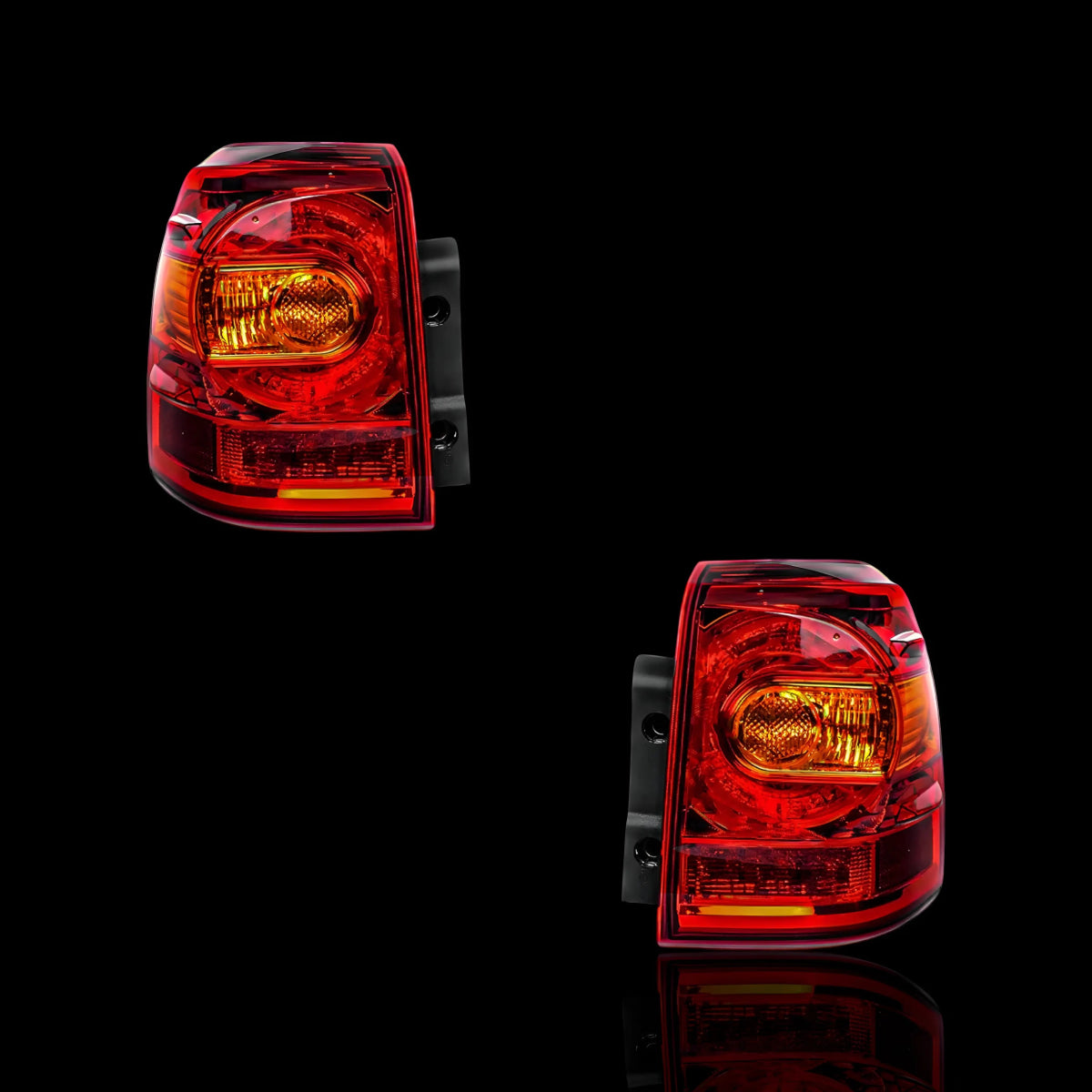 OEM - Style Tail Lights – Fits Toyota LandCruiser 200 Series (2012–2015) | LH + RH Pair - Blckline Automotive