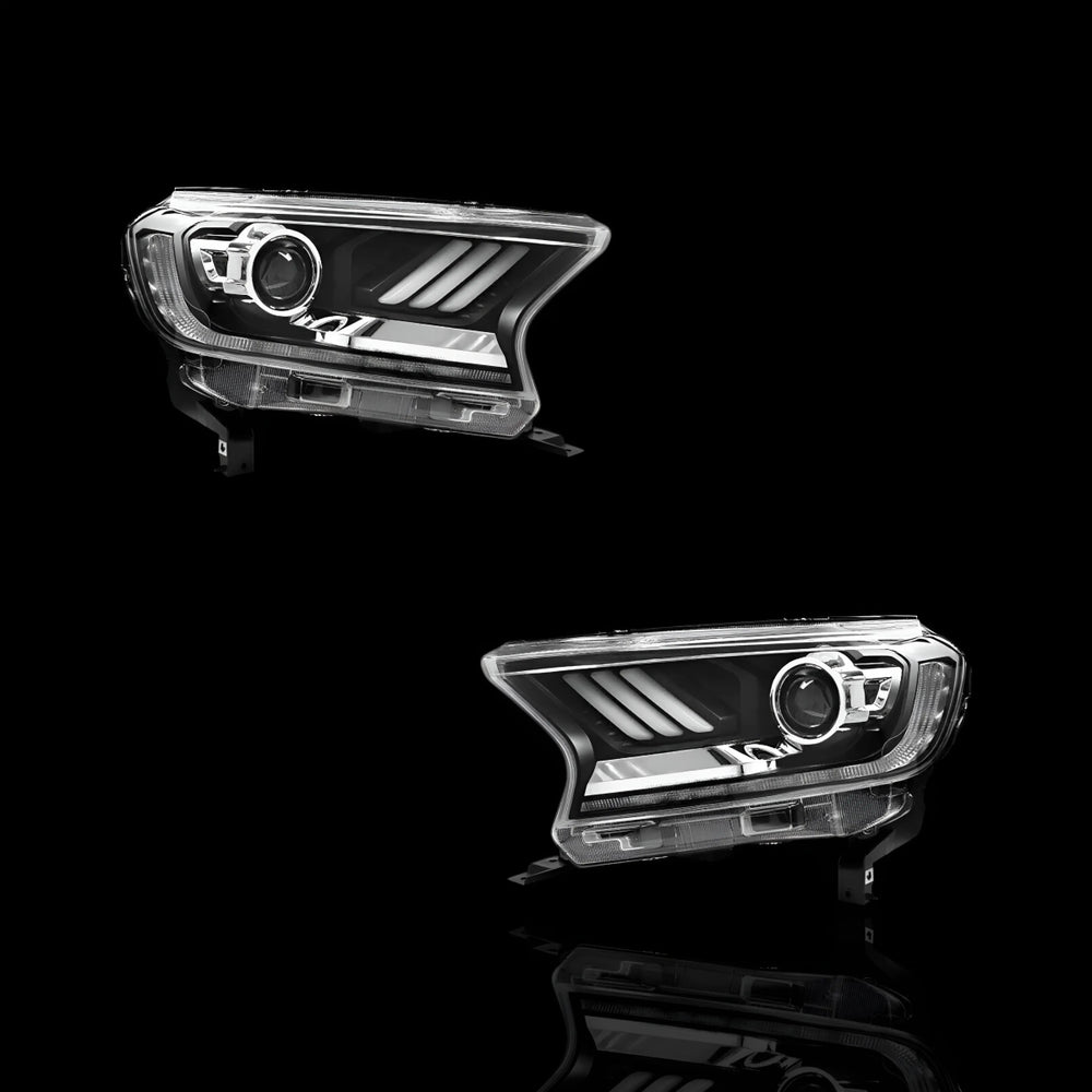 
                  
                    ORION Sequential Headlights – Fits Ford Ranger PX MK2 / MK3 (2015–2021) | LH + RH Pair - Blckline Automotive
                  
                