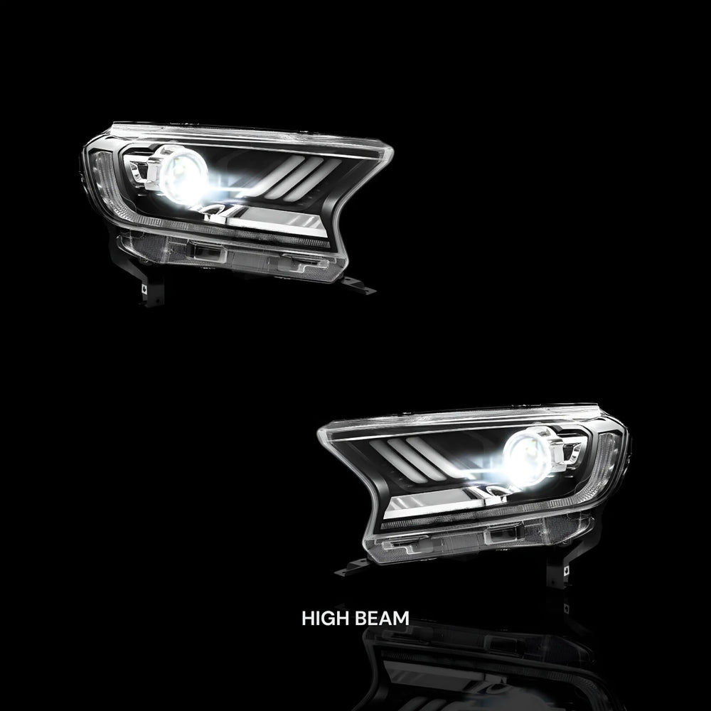 
                  
                    ORION Sequential Headlights – Fits Ford Ranger PX MK2 / MK3 (2015–2021) | LH + RH Pair - Blckline Automotive
                  
                