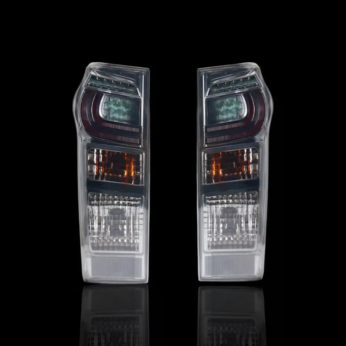 PRESTIGE Series Smoked Tail Lights – Fits Isuzu Early D - Max (2012 - 2019) | LH + RH Pair - Blckline Automotive