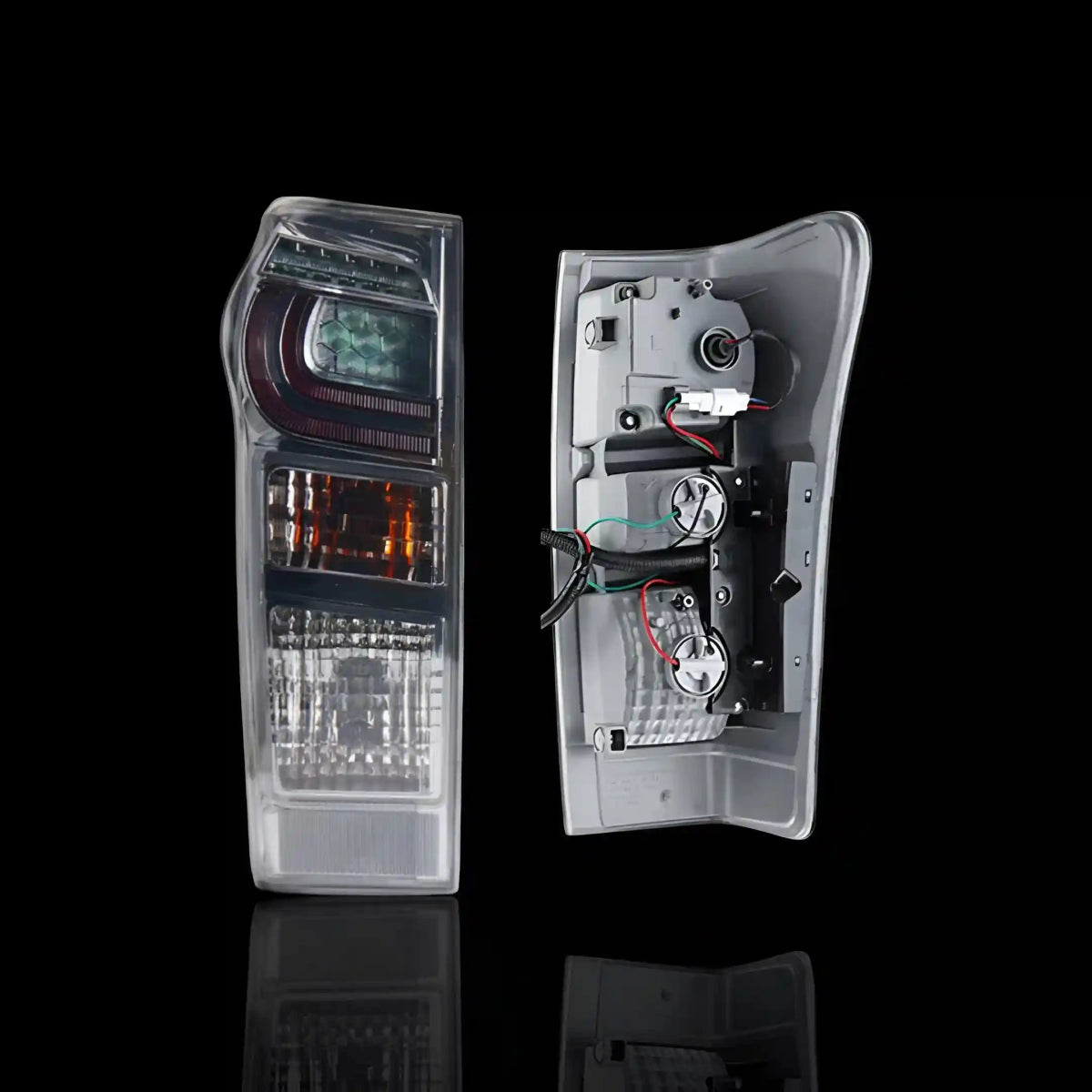 PRESTIGE Series Smoked Tail Lights – Fits Isuzu Early D - Max (2012 - 2019) | LH + RH Pair - Blckline Automotive