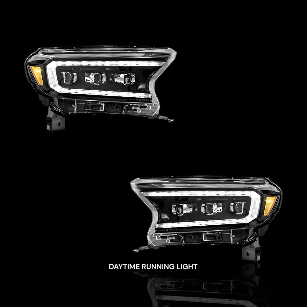 
                  
                    Projector LED Headlights – Fits Ford Ranger PX MK2 / MK3 (2015–2021) | LH + RH Pair - Blckline Automotive
                  
                