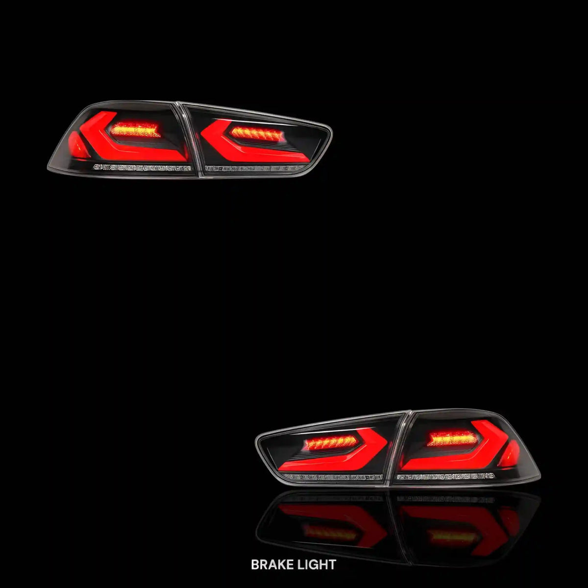 RGB Sequential Tail Lights – Fits Mitsubishi Lancer Evolution X CF CJ (2007 - 2017) | LH + RH Pair - Blckline Automotive