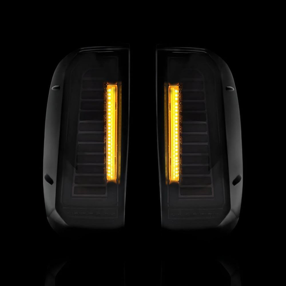 Scarlet Sequential Smoked Tail Lights – Fits Toyota Hilux N70 (2007–2015) | LH + RH Pair - Blckline Automotive