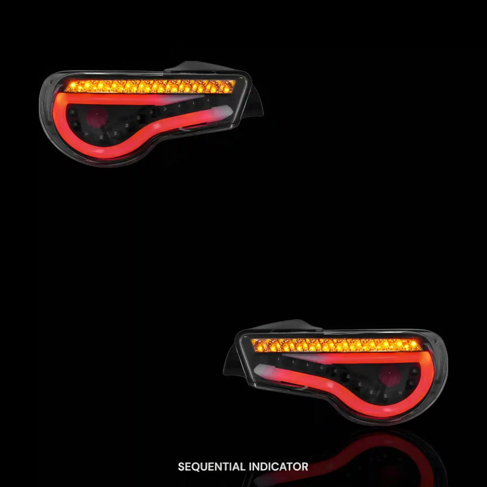 
                  
                    Sequential Black 3D Stripe Bar Full LED Tail Lights – Fits Subaru BRZ ZC6 (2012 - 2021) | LH + RH Pair - Blckline Automotive
                  
                