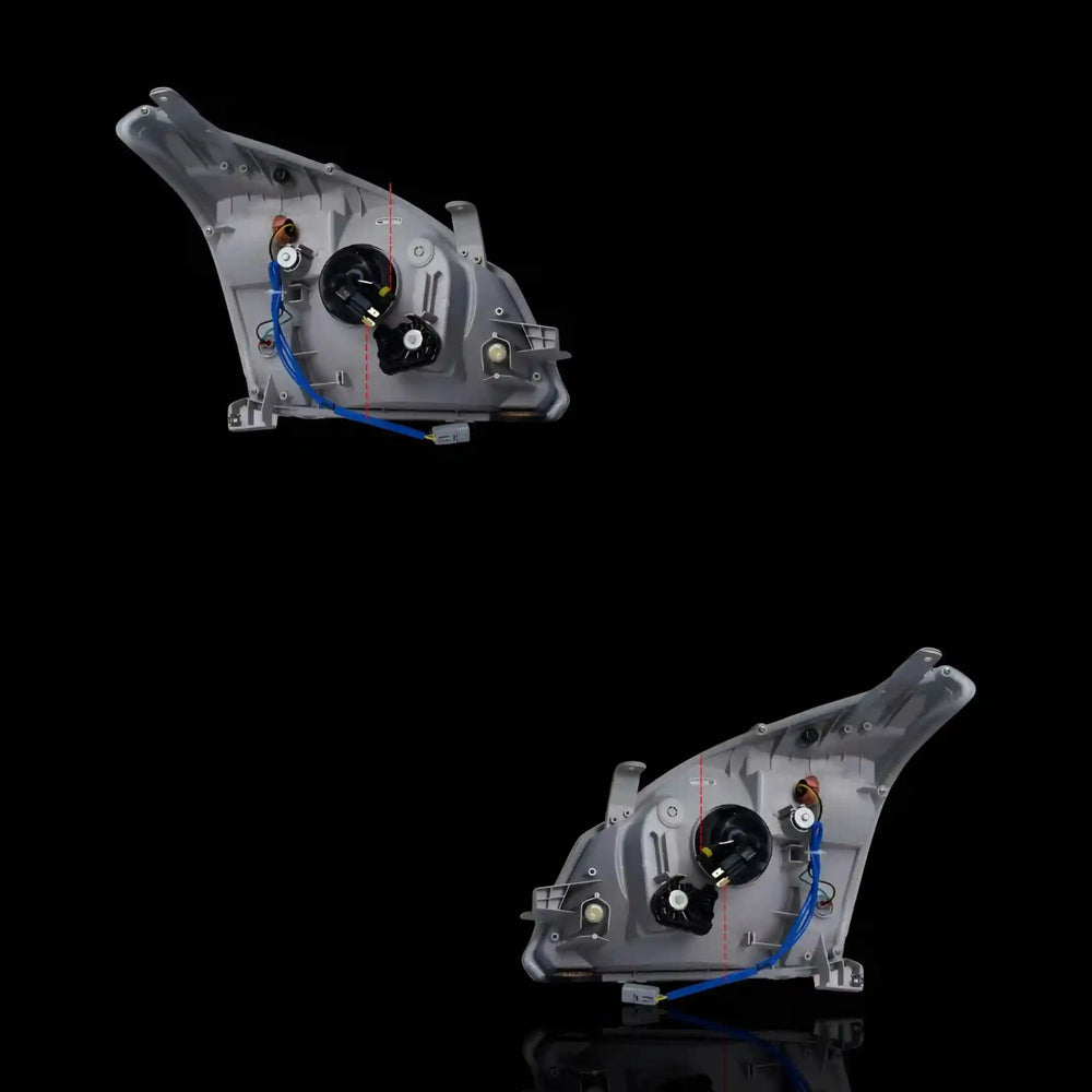 
                  
                    Sequential Black Demon Eye LED DRL Projector Headlights – Fits Toyota Prado 120 Series (2003 - 2009) | LH + RH Pair - Blckline Automotive
                  
                