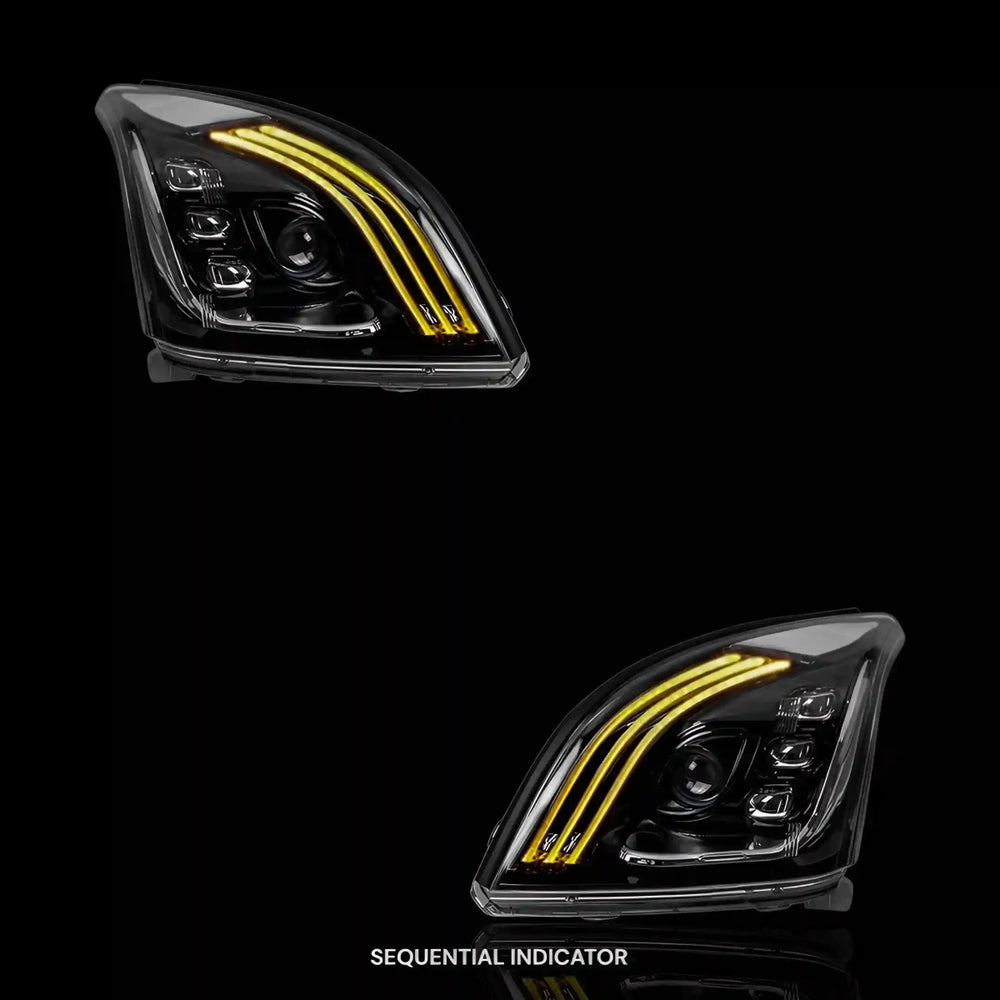 
                  
                    Sequential Black Demon Eye LED DRL Projector Headlights – Fits Toyota Prado 120 Series (2003 - 2009) | LH + RH Pair - Blckline Automotive
                  
                
