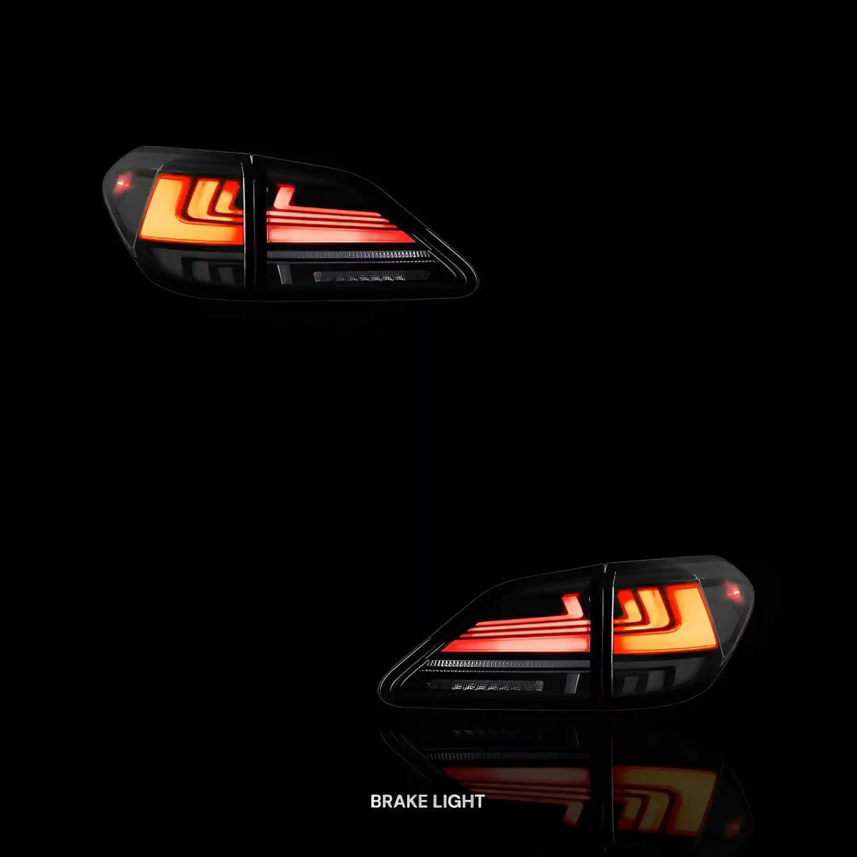 Sequential Black Smoked LED Tail Lights – Fits Lexus RX350 GGL15 (2012 - 2014) | LH + RH Pair - Blckline Automotive