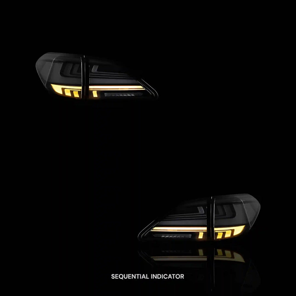 
                  
                    Sequential Black Smoked LED Tail Lights – Fits Lexus RX350 GGL15 (2012 - 2014) | LH + RH Pair - Blckline Automotive
                  
                