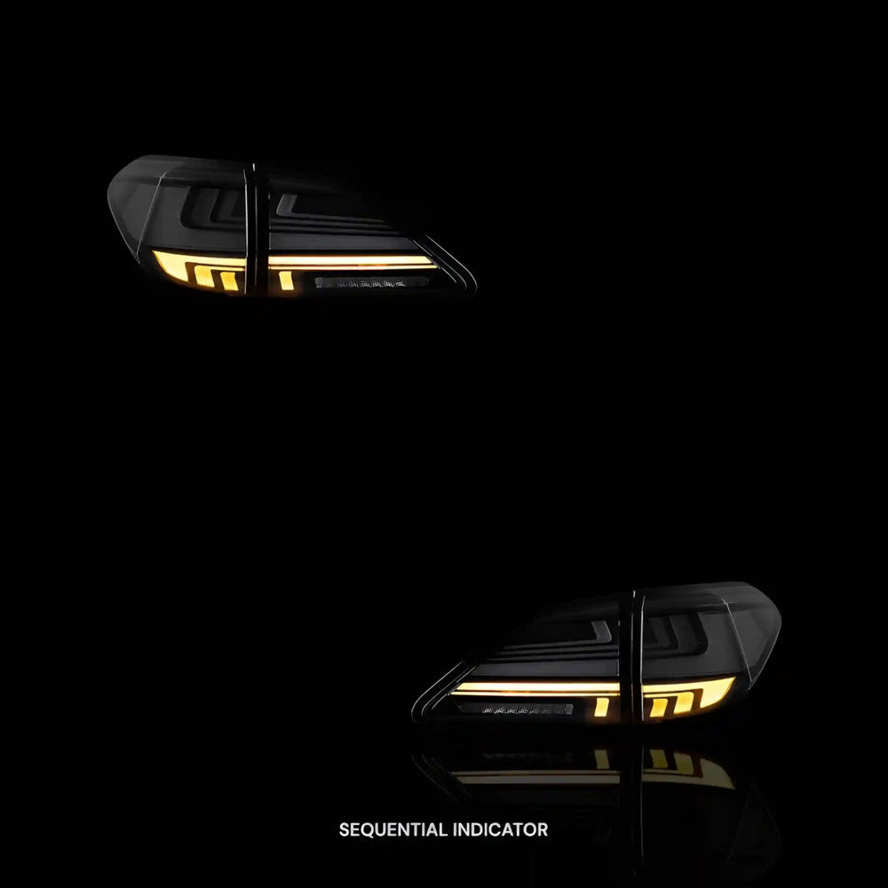 
                  
                    Sequential Black Smoked LED Tail Lights – Fits Lexus RX400h MHU38 (2008) | LH + RH Pair - Blckline Automotive
                  
                