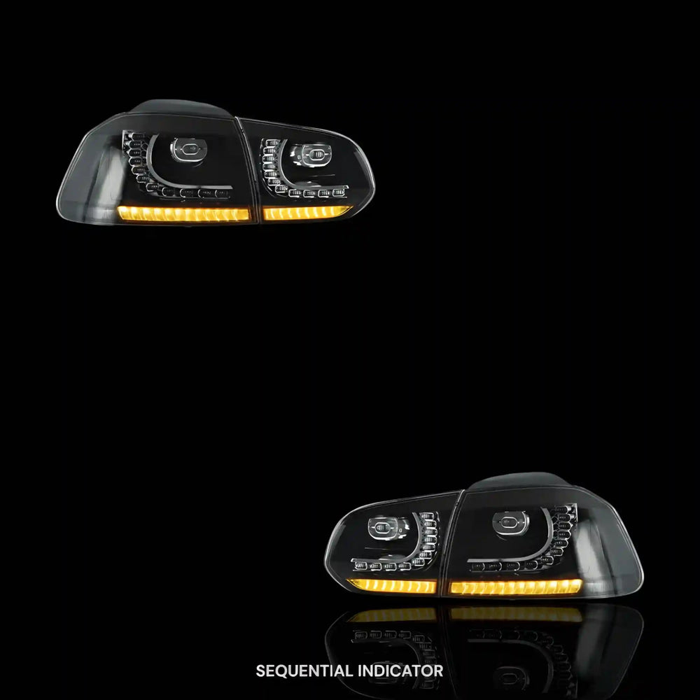 
                  
                    Sequential Black Smoked Tail Lights – Fits Volkswagen Golf VI MK6 (2008 - 2012) | LH + RH Pair - Blckline Automotive
                  
                