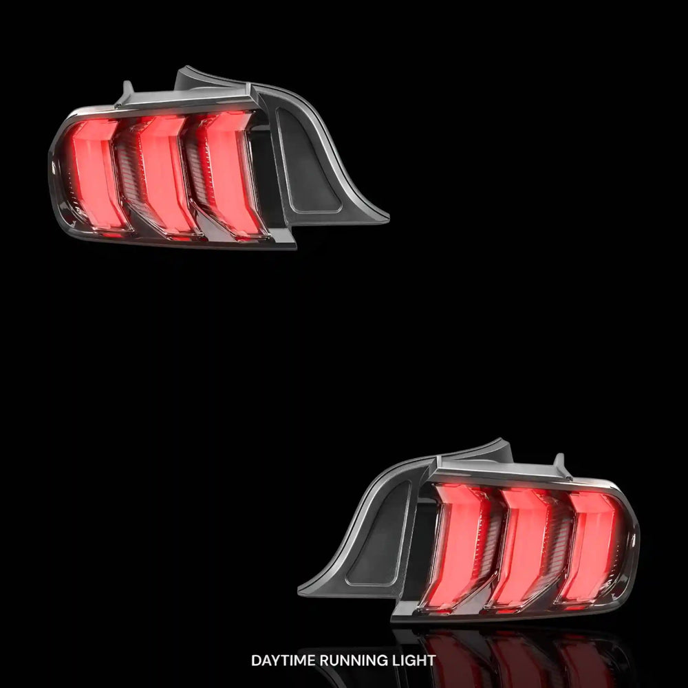 
                  
                    Sequential Clear Full LED Tail Lights – Fits Ford Mustang FM / FN (2015 - 2021) | LH + RH Pair - Blckline Automotive
                  
                