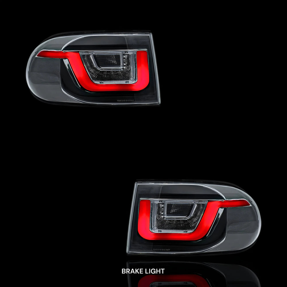 Sequential Clear LED Tail Lights – Fits Toyota FJ Cruiser GSJ10 (2007–2020) | LH + RH Pair - Blckline Automotive