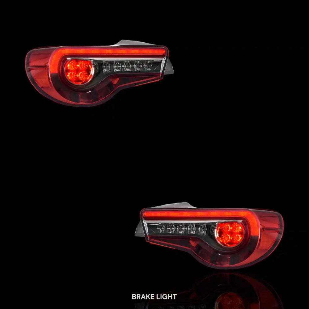 
                  
                    Sequential Clear Red Full LED Tail Lights – Fits Subaru BRZ / ZC6 1st Gen. (2012 - 2021) | LH + RH Pair - Blckline Automotive
                  
                