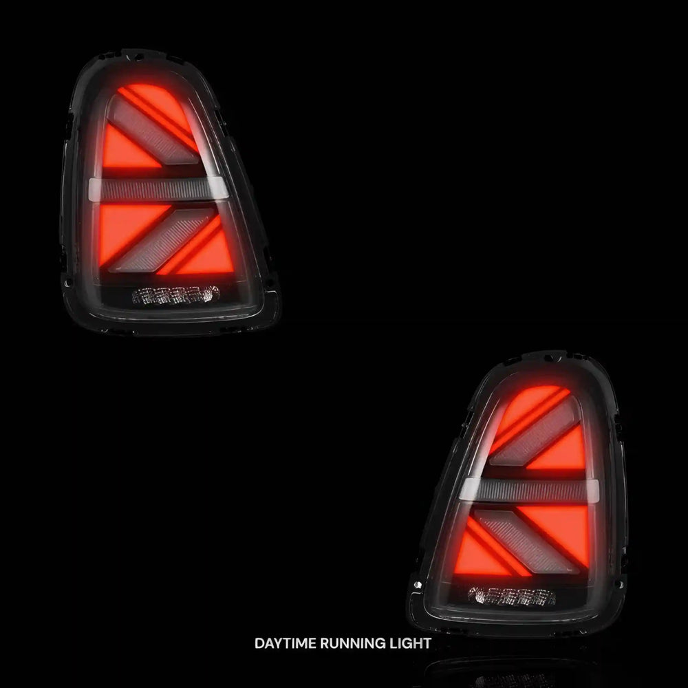 
                  
                    Sequential Clear Red LED Tail Lights – Fits Mini Cooper R56 / R57 / R58 / R59 (2007 - 2015) | LH + RH Pair - Blckline Automotive
                  
                