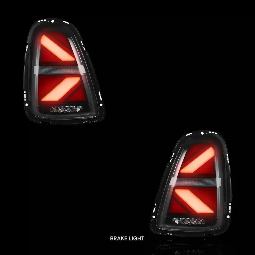 Sequential Clear Red LED Tail Lights – Fits Mini Cooper R56 / R57 / R58 / R59 (2007 - 2015) | LH + RH Pair - Blckline Automotive