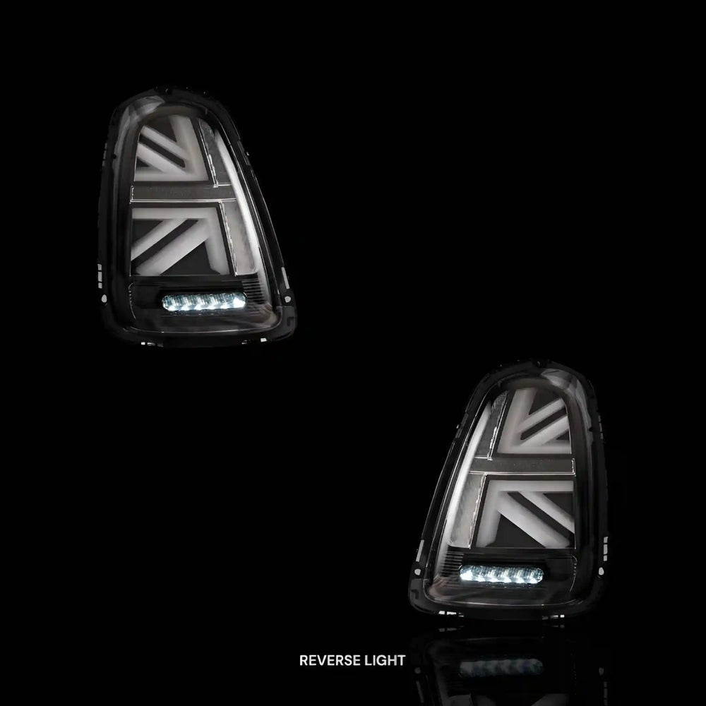 
                  
                    Sequential Clear Smoked LED Tail Lights – Fits Mini Cooper R56 / R57 / R58 / R59 (2007 - 2015) | LH + RH - Blckline Automotive
                  
                