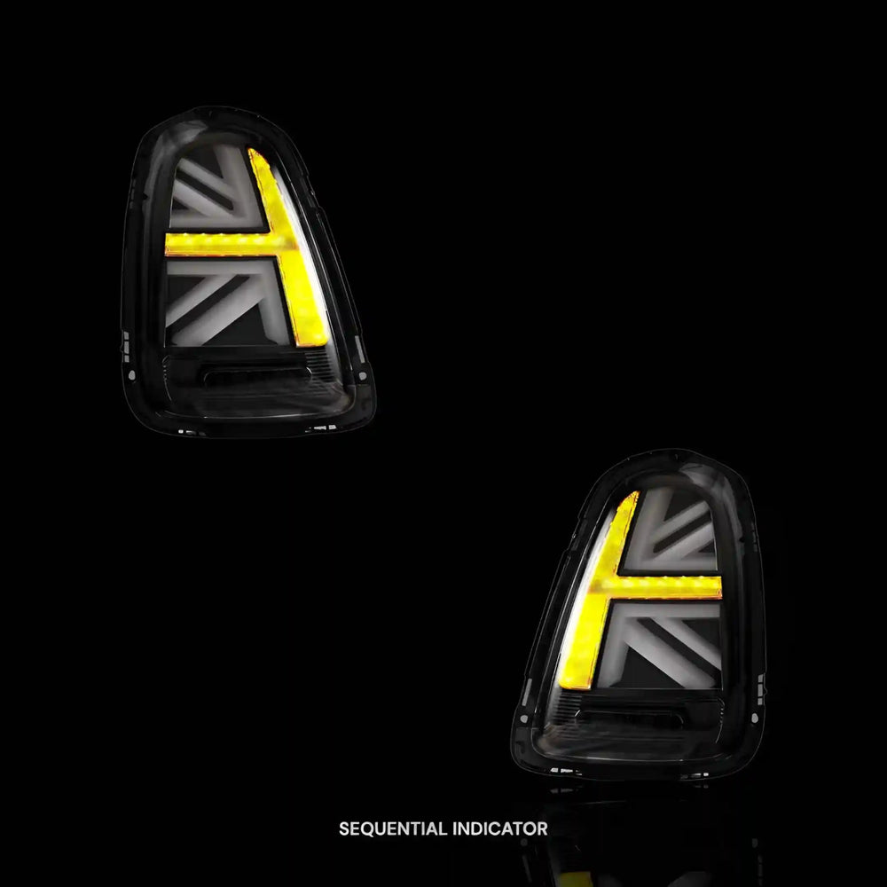 
                  
                    Sequential Clear Smoked LED Tail Lights – Fits Mini Cooper R56 / R57 / R58 / R59 (2007 - 2015) | LH + RH - Blckline Automotive
                  
                