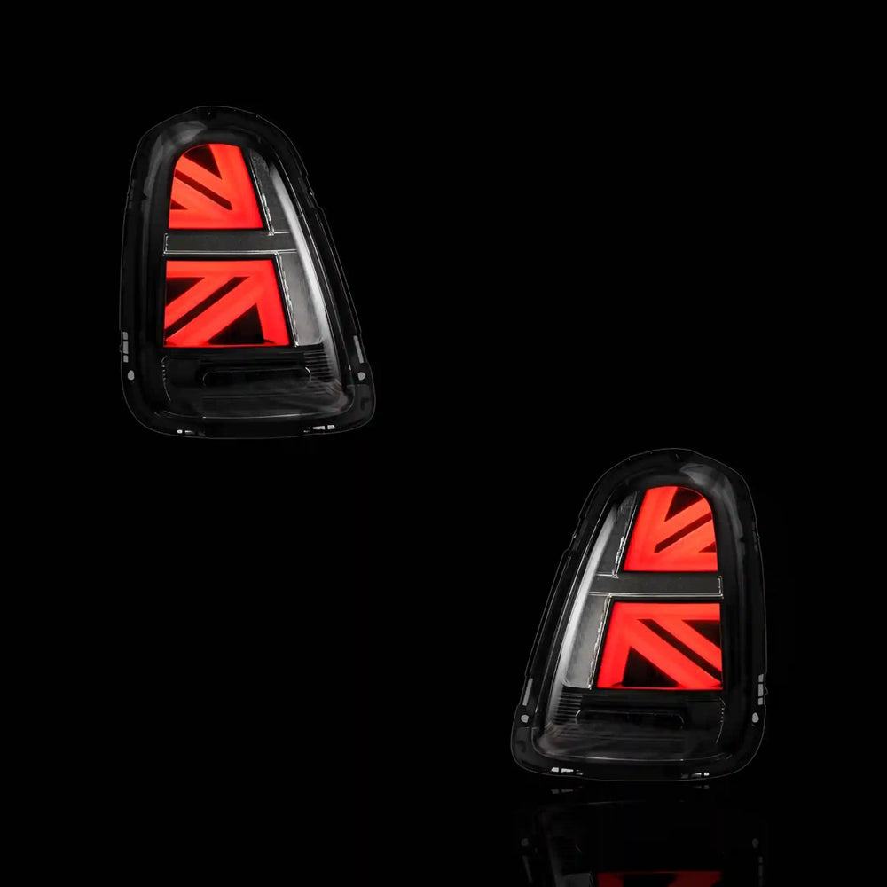 Sequential Clear Smoked LED Tail Lights – Fits Mini Cooper R56 / R57 / R58 / R59 (2007 - 2015) | LH + RH - Blckline Automotive
