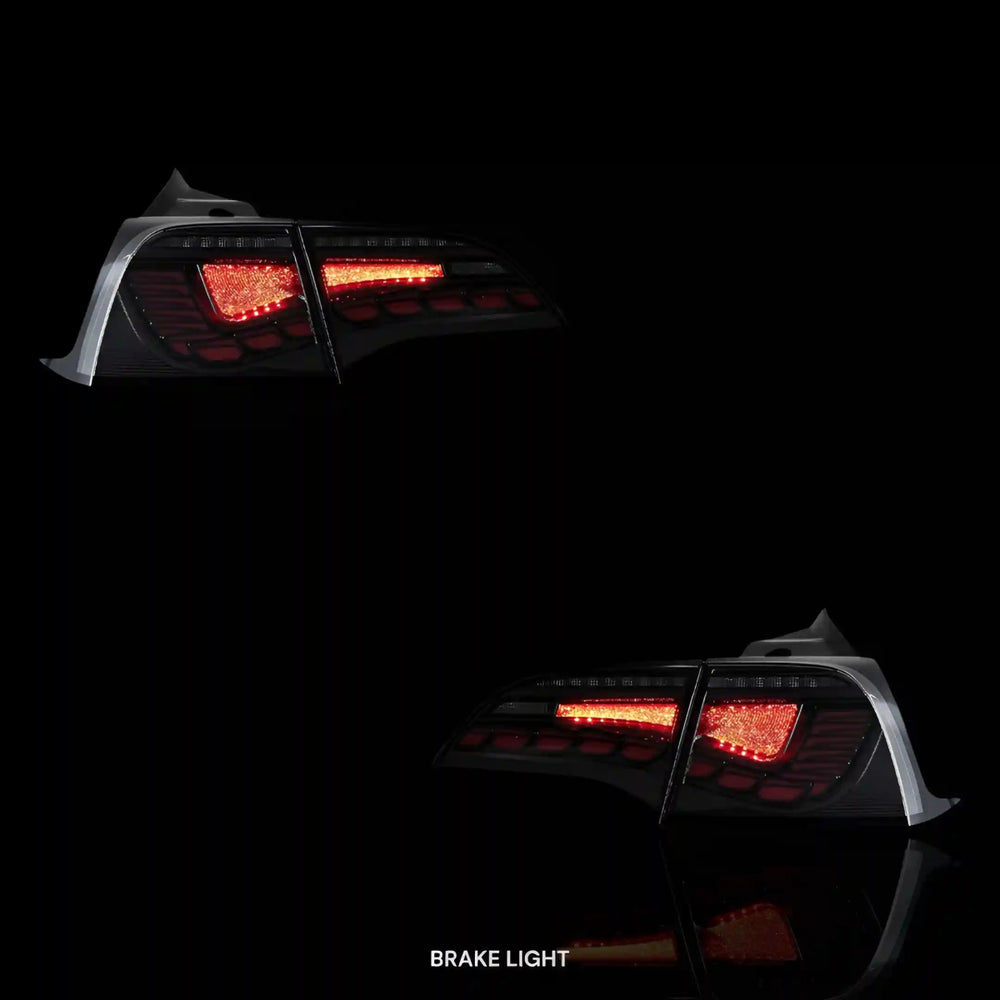 Sequential Clear Tail Lights – Fits Tesla Model 3 Sedan (2017 - 2022) | LH + RH Pair - Blckline Automotive