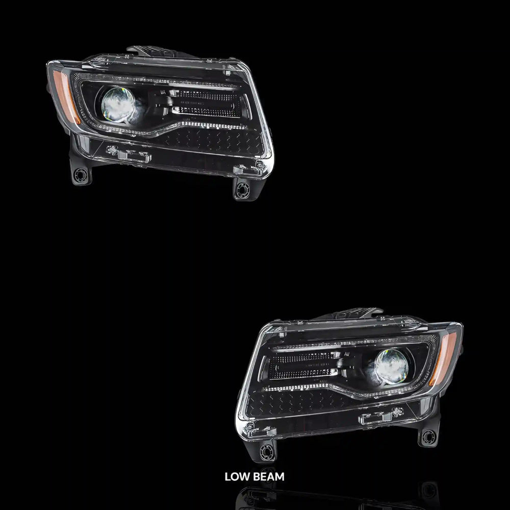 
                  
                    Sequential Headlights – Fits Jeep Grand Cherokee (2014 - 2022) | LH + RH Pair - Blckline Automotive
                  
                