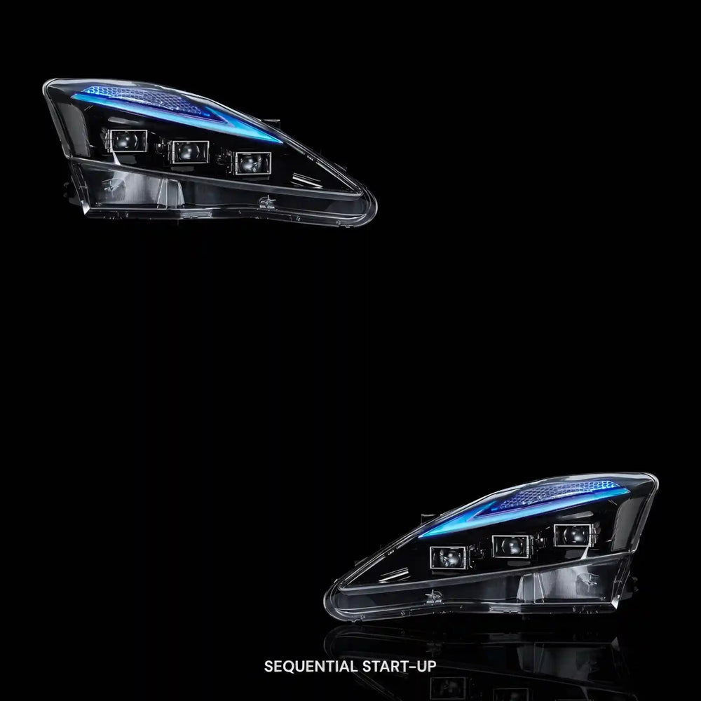 
                  
                    Sequential Indicator Blue Headlights – Fits Lexus IS250 IS350 IS - F (2006 - 2013) | LH + RH Pair - Blckline Automotive
                  
                