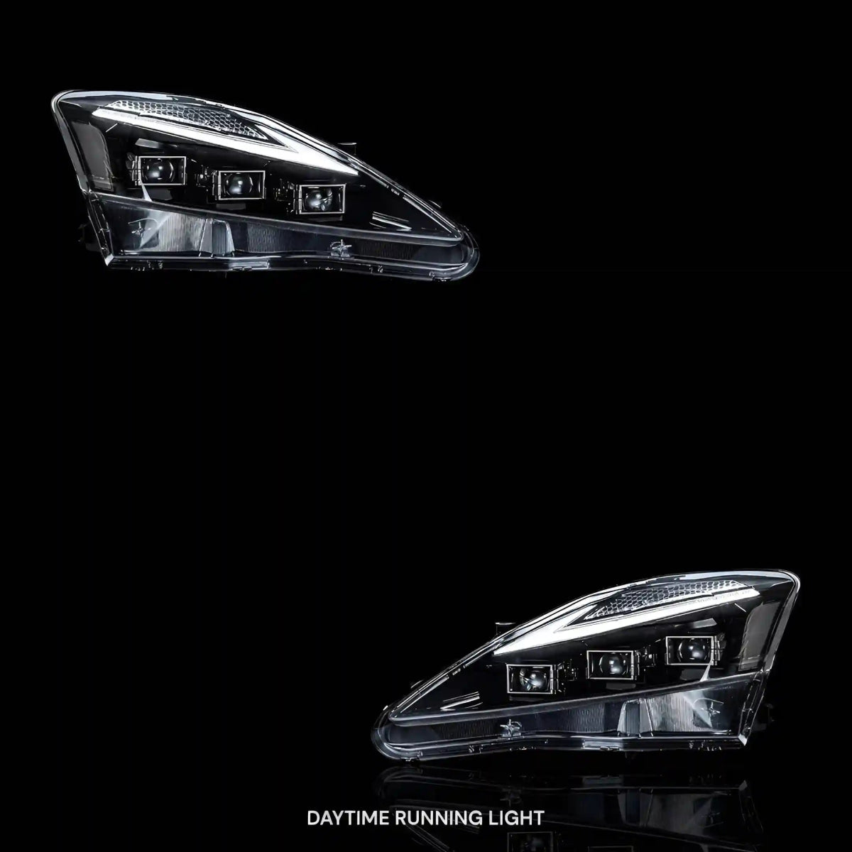 Sequential Indicator Blue Headlights – Fits Lexus IS250 IS350 IS - F (2006 - 2013) | LH + RH Pair - Blckline Automotive