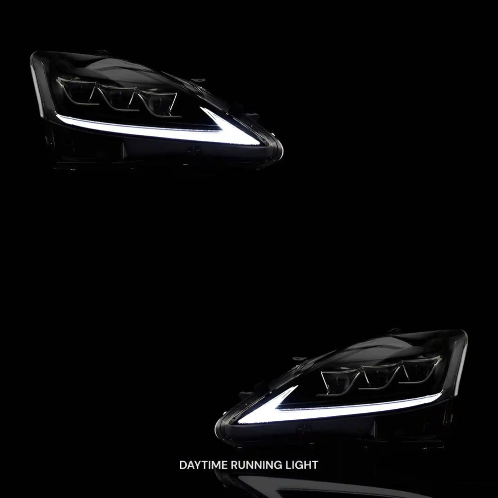 
                  
                    Sequential Indicator Headlights – Fits Lexus IS250 IS350 IS - F (2006 - 2013) | LH + RH Pair - Blckline Automotive
                  
                