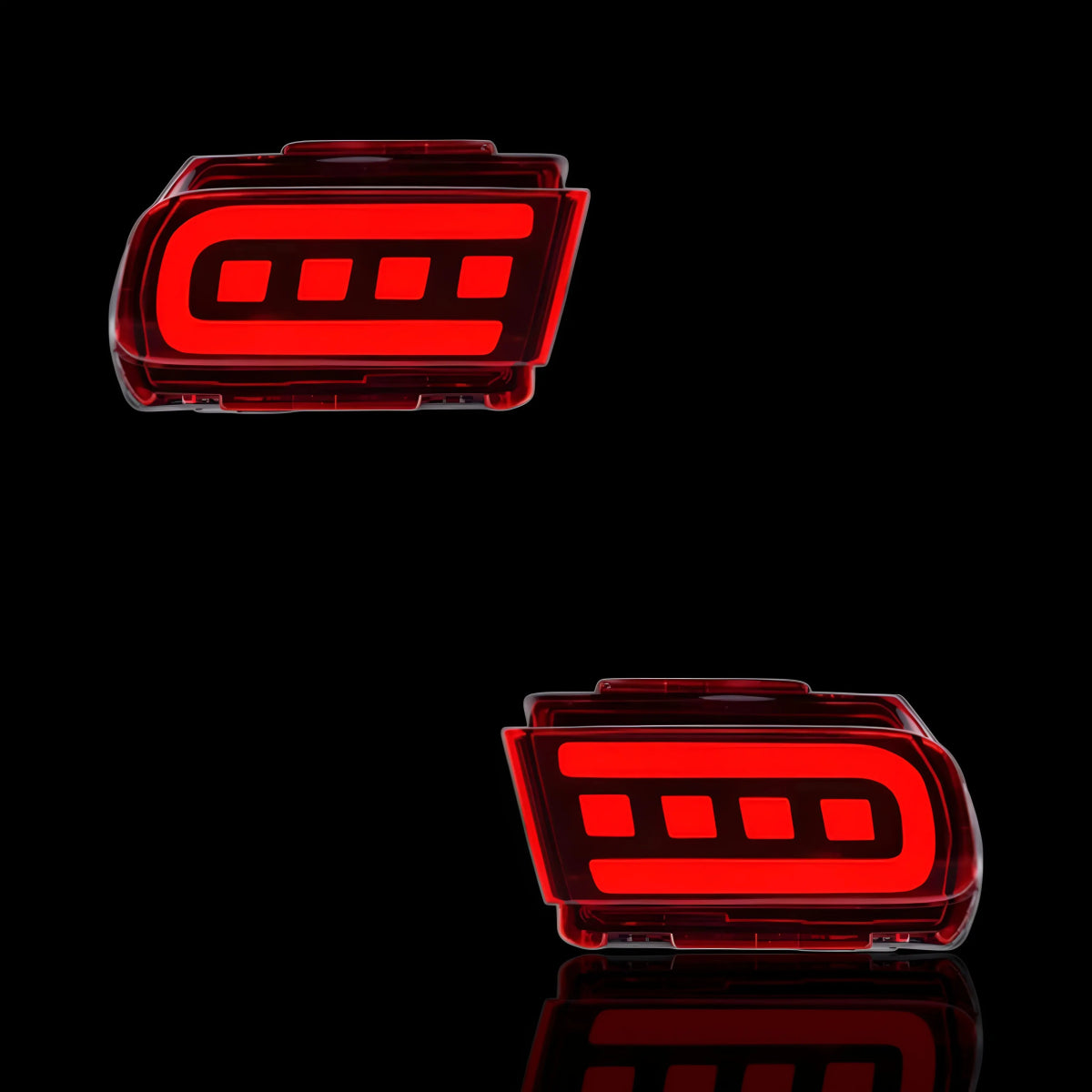 Sequential LED Brake Signal Rear Bumper Lights – Fits Toyota Prado 150 Series All Models (2010 - 2022) | LH + RH Pair - Blckline Automotive