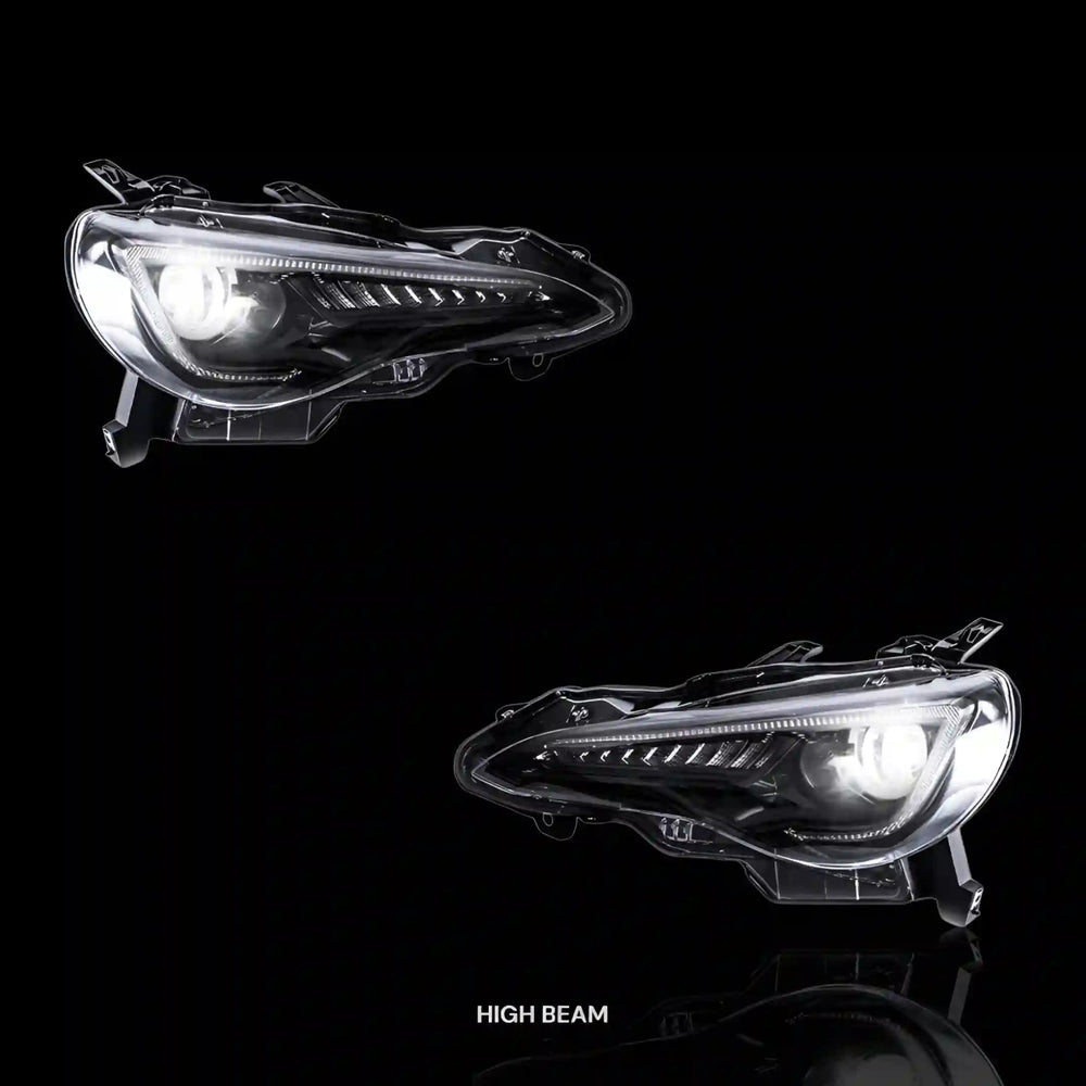 
                  
                    Sequential Projector Headlights – Fits Toyota 86 GT86 (2012 - 2021) | LH + RH Pair - Blckline Automotive
                  
                