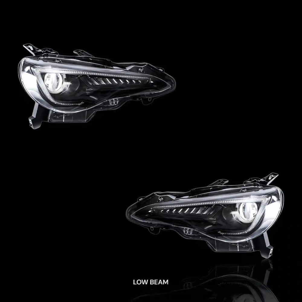 
                  
                    Sequential Projector Headlights – Fits Toyota 86 GT86 (2012 - 2021) | LH + RH Pair - Blckline Automotive
                  
                